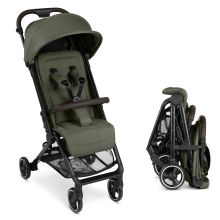 Buggy & pushchair Ping 3 Travel up to 22 kg with flat reclining position incl. carrycot & shoulder strap - Pure - Avocado