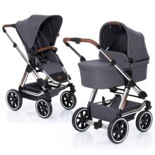 Condor 4 Air pushchair - Diamond Special Edition - incl. baby bath & sports seat - Asphalt