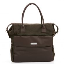Wickeltasche Jetset - inkl. Wickelauflage, Flaschenwärmer und Utensilientasche - Leaf