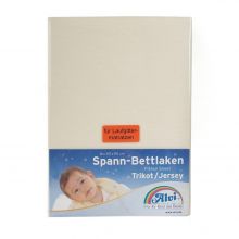 fitted sheet for playpen 95 x 95 cm - white