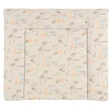 Stoff-Wickelauflage Jersey 70 x 85 cm - Jungle