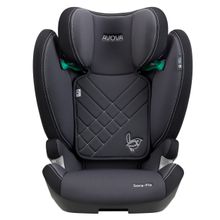 Kindersitz Sora-Fix i-Size 100 cm - 150 cm / 3 Jahre bis 12 Jahre mit Isofix - Grey & Black