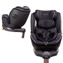 Reboarder-Kindersitz Sperber-Fix i-Size 40 cm - 105 cm / ab der Geburt bis 4 Jahre mit Isofix - Pearl Black