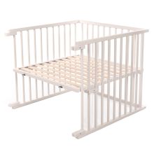 Crib conversion kit for co-sleeper Original - Beige lacquered