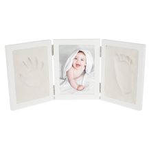3-fold frame for photo and prints - white