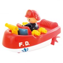 Bade-Spielzeug zum Aufziehen - Feuerwehr