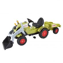 Claas Celtis pedal tractor with trailer