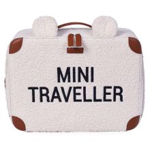 Valigia per bambini Mini Traveller - Teddy - Offwhite