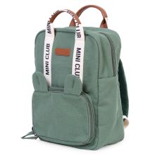 Mini Club children's backpack - Signature Canvas - Green