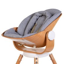 Sitzverkleinerer / Sitzkissen für Neugeborenen-Sitz Evolu - Jersey - Grau