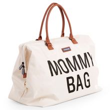 Wickeltasche Mommy Bag - Ecru / Schwarz