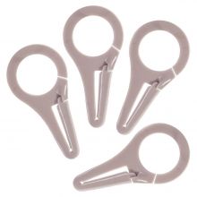 Bettdeckenhalter 4er Pack - Taupe