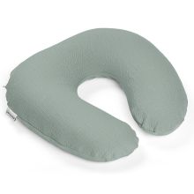 Softy nursing pillow - with microbead filling incl. organic cotton cover 150 cm - Tetra Green