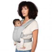 Babytrage Embrace Soft Air Mesh für Neugeborene - Soft Grey