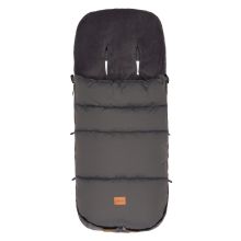 Fleece-Fußsack Kinley für Buggy, Sport- und Kinderwagen - Grau