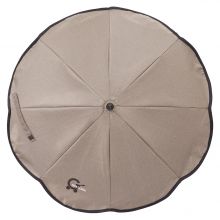 Sonnenschirm mit UV 50+ für Oval- und Rundrohrgestelle - Sand
