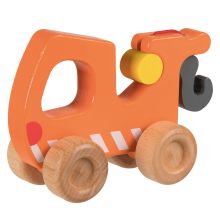Spielfahrzeug aus Holz - Abschleppwagen