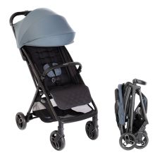 Buggy & Sportwagen Myavo bis 22 kg belastbar nur 5,8 kg leicht mit Liegefunktion & Regenschutz - Stormy