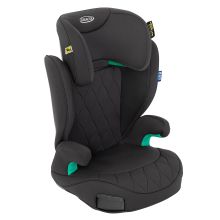 Kindersitz Affix i-Size R129 ab 3,5 Jahre - 12 Jahre (100 cm - 150 cm) nur 4,2 kg schwer mit Isofix & Getränkehalter - Midnight