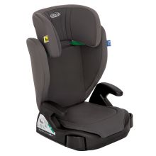 Kindersitz Junior Max i-Size R129 ab 3,5 Jahre - 12 Jahre (100 cm - 150 cm) inkl. Getränkehalter nur 3,5 kg leicht - Iron