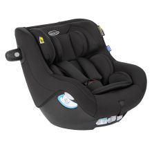 Reboarder child seat SnugGo i-Size R129 from birth - 4 years (40 cm - 105 cm) incl. seat reducer - Midnight