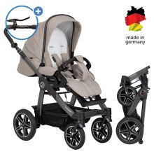 Buggy & pushchair Racer GTS up to 22 kg load capacity with handbrake, buckling slider incl. rain cover - Hedgehog Love