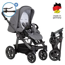 Buggy & pushchair Racer GTS up to 22 kg load capacity with handbrake, buckling slider incl. rain cover - Little Zoo