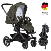 Buggy & pushchair Vip GTS up to 22 kg load capacity with telescopic push bar incl. rain cover - Rainbow