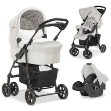 3in1 Kinderwagen-Set Shopper Trioset mit Babywanne, Autositz und Sportwagen (bis 25 kg) - Pooh Exploring