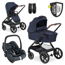 3in1 stroller set Walk N Care Trio Set incl. Maxi-Cosi i-Size Cabriofix & XXL accessory pack - Dark Navy Blue