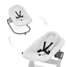 Bouncer 2in1 Premium (adjustable newborn attachment & bouncer) for Alpha & Beta high chair - Light Grey