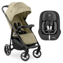 Buggy Shop N Care inkl. Reboarder Pearl Pro 2 - Olive