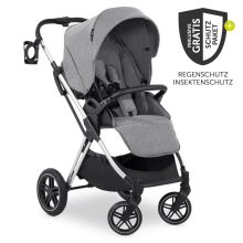 Buggy & pushchair Vision X incl. XXL accessory pack - Melange Grey