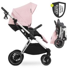 Buggy & Sportwagen Vision X inkl. XXL Zubehörpaket - Melange Rose