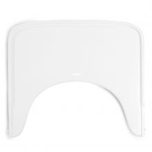 Wooden tray and table for Alpha high chairs (Wooden Tray) - White