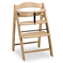 Arketa high chair (grows with the child, incl. belt system, FSC certified) - oak (solid wood)