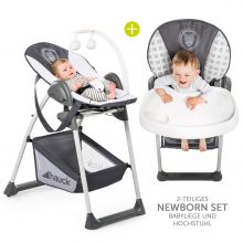 Hochstuhl & Babyliege ab Geburt - Sit'n Relax Newborn Set - Mickey Cool Vibes