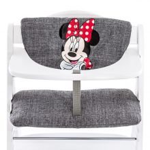 Cuscino e riduttore per seggiolone - Disney Deluxe - Minnie Grey