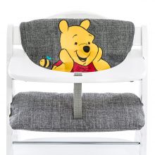 Highchair cushion & seat reducer - Disney Deluxe - Winnie the Pooh Grey