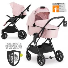 Kombi Kinderwagen Babywanne Sportwagen Autositz Babyschale Schwenkräder 22 FARBE 