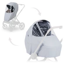 Regenschutz 2in1 für Buggy & Babywanne - Grey