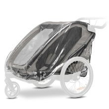 Regenschutz für Fahrradanhänger Bike N Walk Duo Raincover