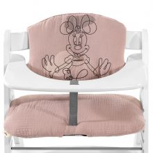 Sitzkissen / Hochstuhlauflage für Alpha Hochstuhl Highchair Pad Select - Disney - Minnie Mouse Rose