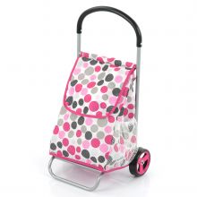 Einkaufs- Trolley für Kinder ab 3 Jahre - Pink Dot