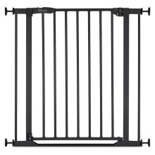 Door safety gate / stair gate Clear Step 2 (75-80 cm) - Black