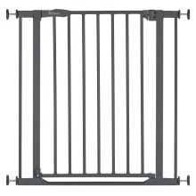 Door safety gate / stair gate Clear Step 2 (75-80 cm) - Dark Grey