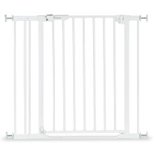 Door safety gate / stair gate Clear Step 2 (75-80 cm) incl. 9 cm extension - White