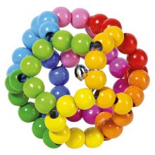 Greifling Elastik Regenbogenball