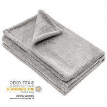 Microfleece blanket 75 x 100 cm - Grey