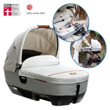 Car carrycot Calmi R129 can be used in the car and on the Vinca, Aeria, Finiti baby carriages incl. rain cover - Signature - Oyster
